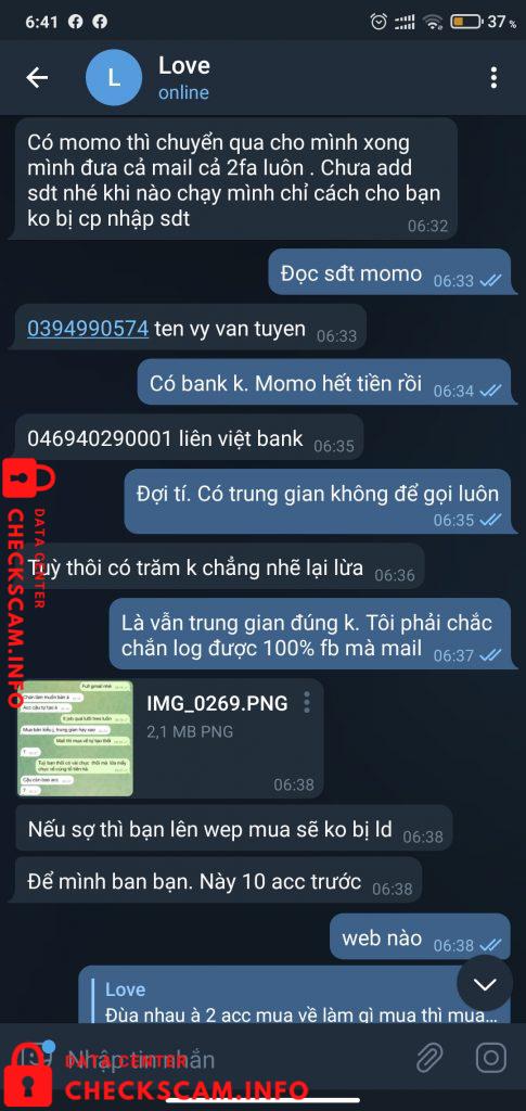 针对的证据 Vy Van Tuyen