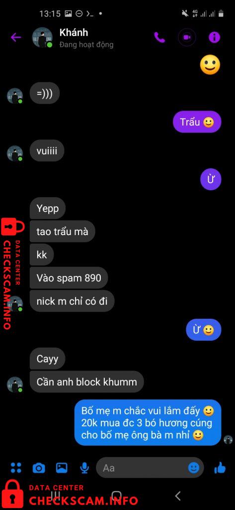 针对的证据 Hà Duy Khánh