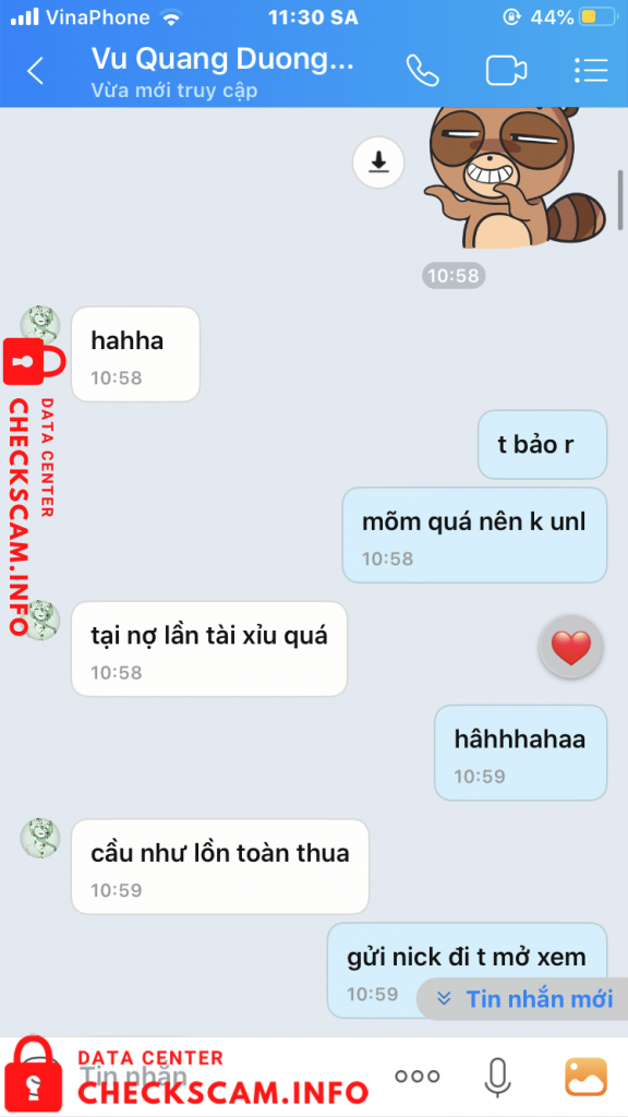 针对的证据 Vũ Quang Dương