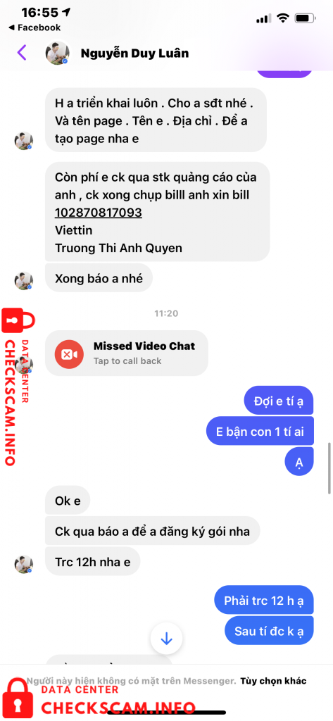 针对的证据 Truong Thi Anh Quyen
