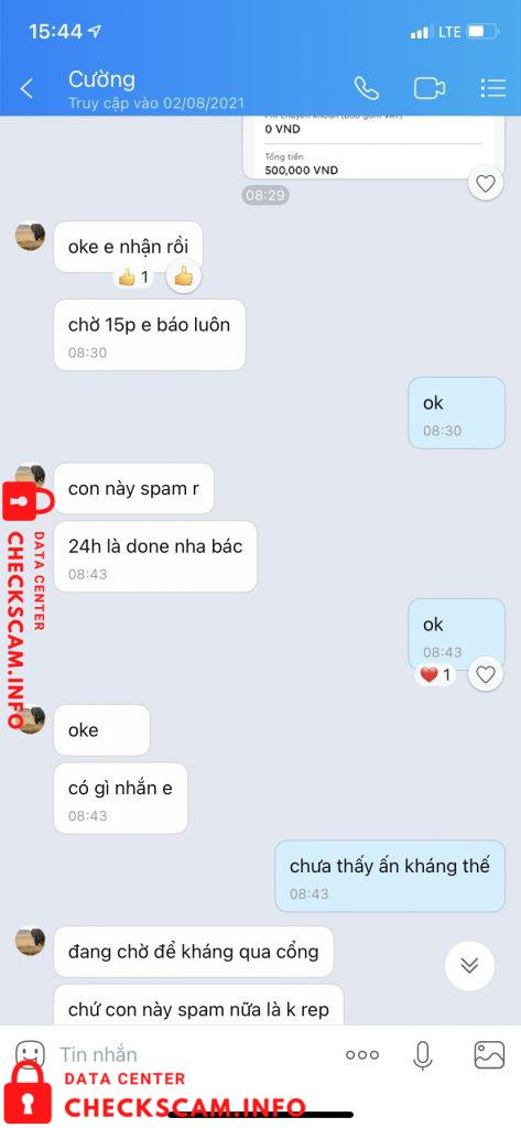 针对的证据 Hoang Thi Bich Van