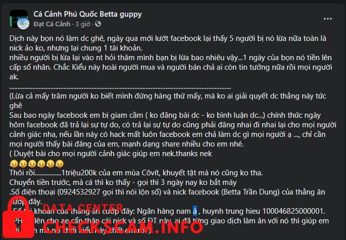 针对的证据 Huynh Trung Hieu