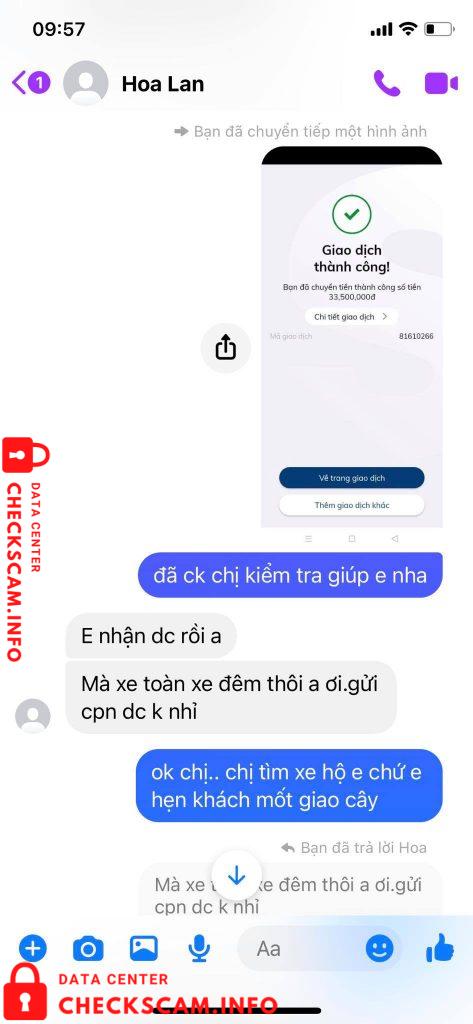 针对的证据 Lo Thi Nguyen