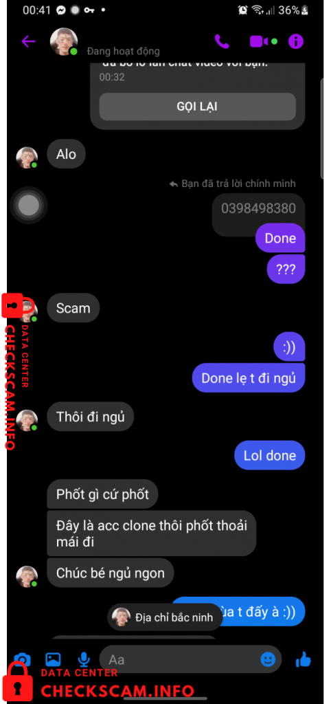 针对的证据 Nguyễn Văn Phi