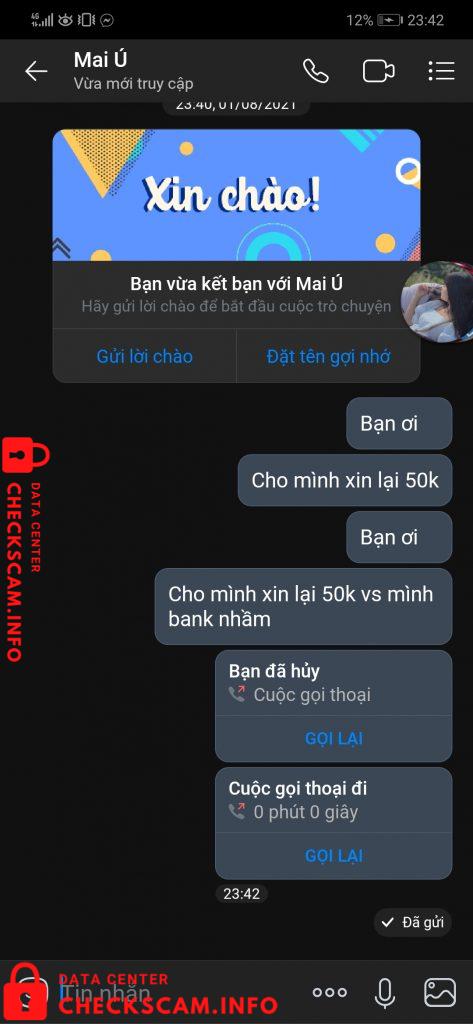 针对的证据 Nguyễn Thùy Linh