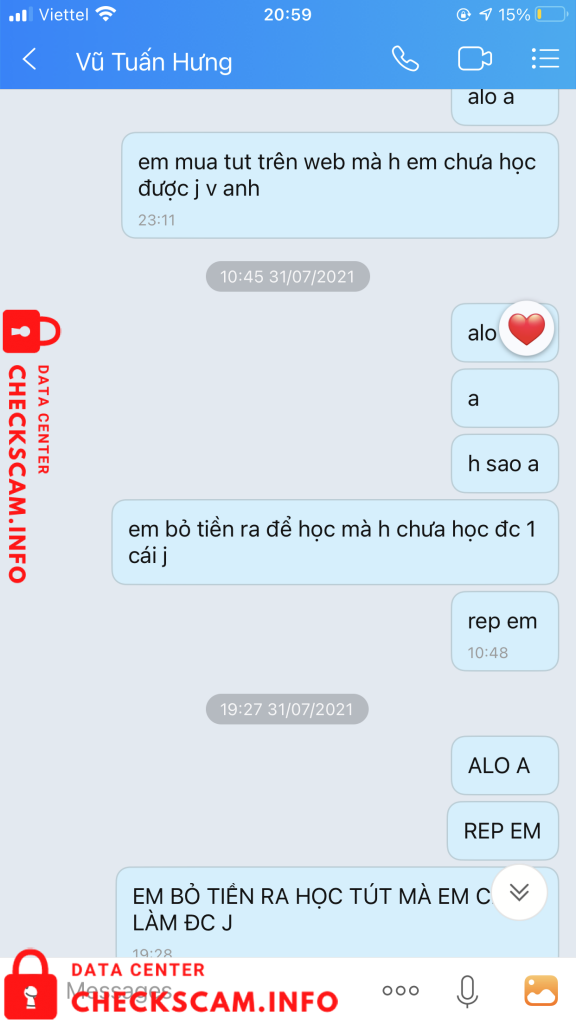 针对的证据 Vũ Tuấn Hưng