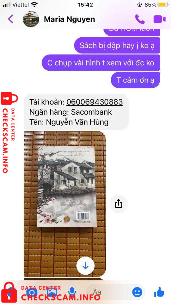针对的证据 Nguyễn Văn Hùng