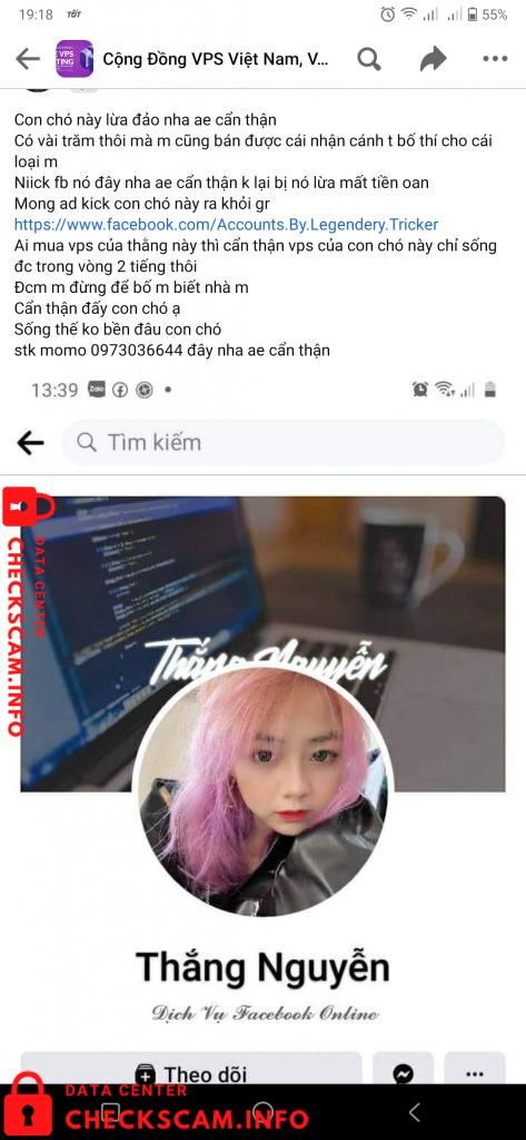 针对的证据 Nguyễn Quyết Thắng