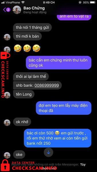 针对的证据 Trần Phúc Long