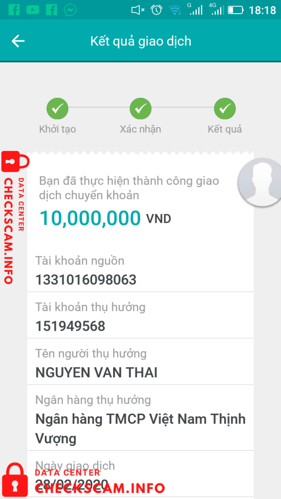 针对的证据 Nguyen Van Thai