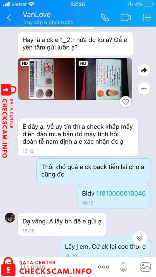 针对的证据 Nguyễn Văn Đoàn