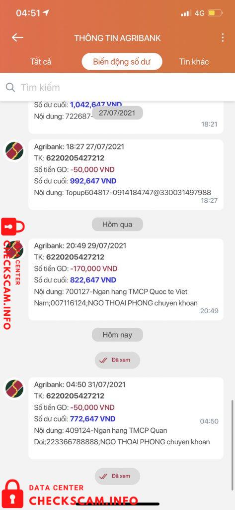 针对的证据 Vi Thi Lua