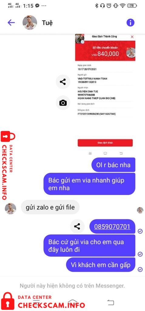 针对的证据 Nguyen Dinh Tue