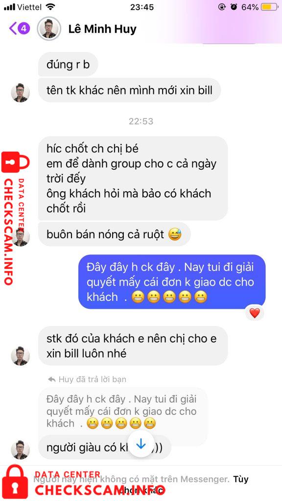 针对的证据 Phan Thi Kieu Huong