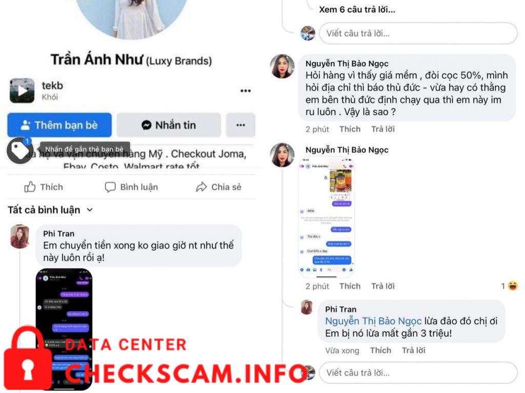 Bukti melawan Tran Anh Nhu