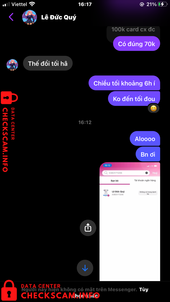 Bukti melawan Lê Đức Quý