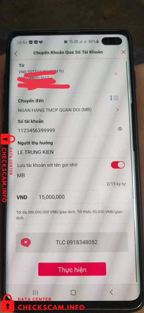 针对的证据 Le Trung Kien