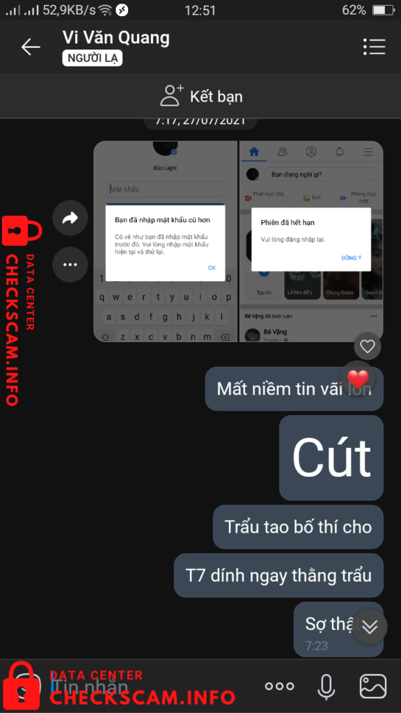 Bukti melawan Vi Văn Quang