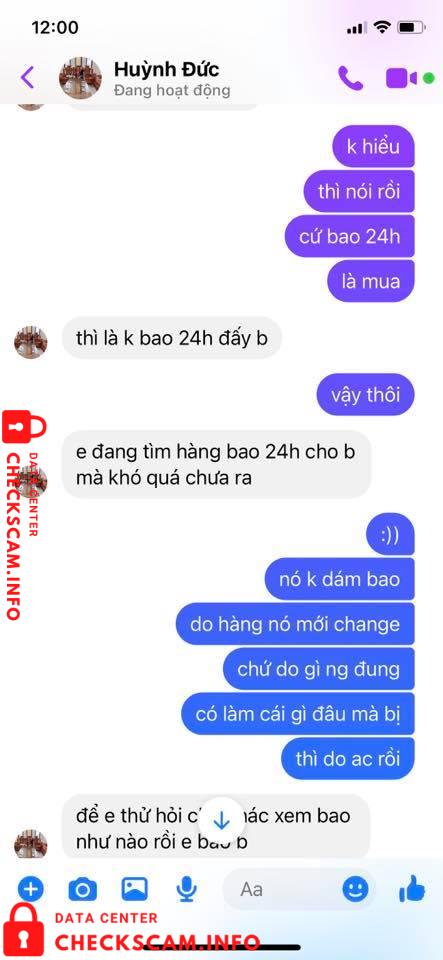Bukti melawan Trinh Duc Huynh