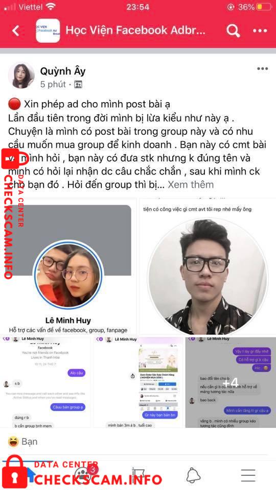 Bukti melawan Phan Thi Kieu Huong