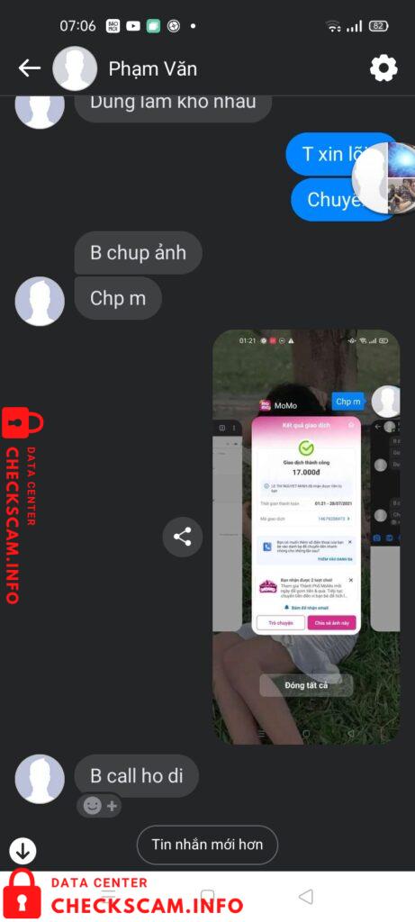 Bukti melawan Le Thi Nguyet Minh