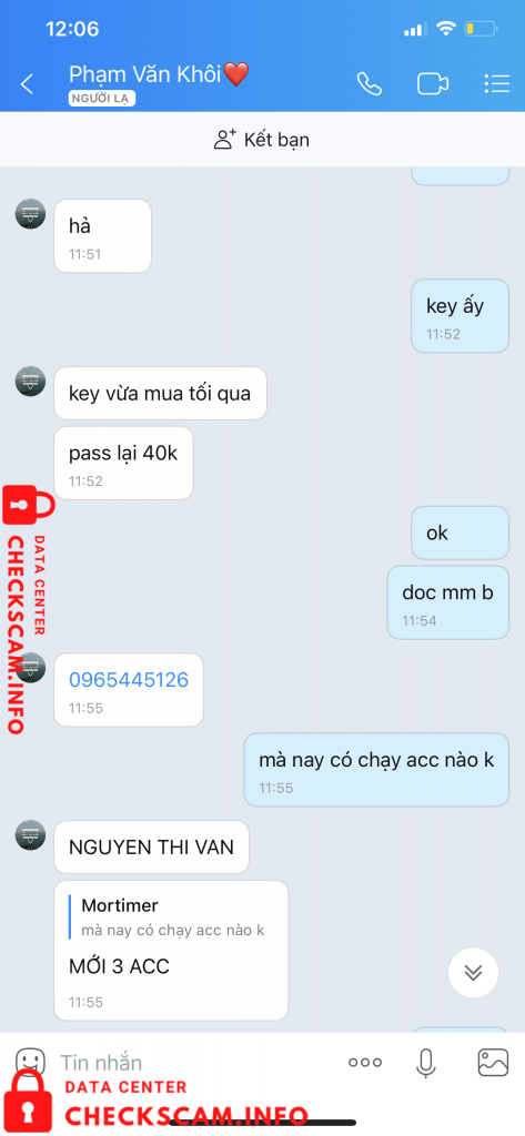 หลักฐานที่เป็นโทษต่อ Phạm Văn Khôi