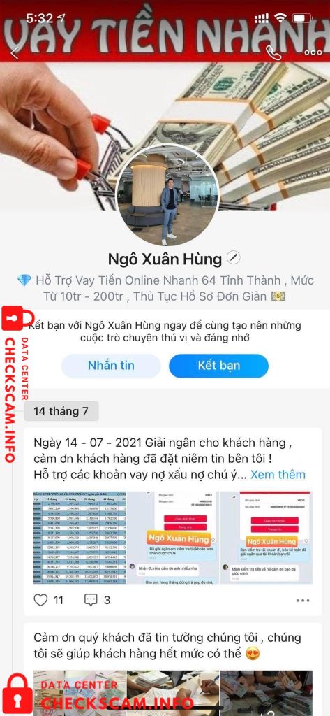 Evidência contra Le Hoang Anh