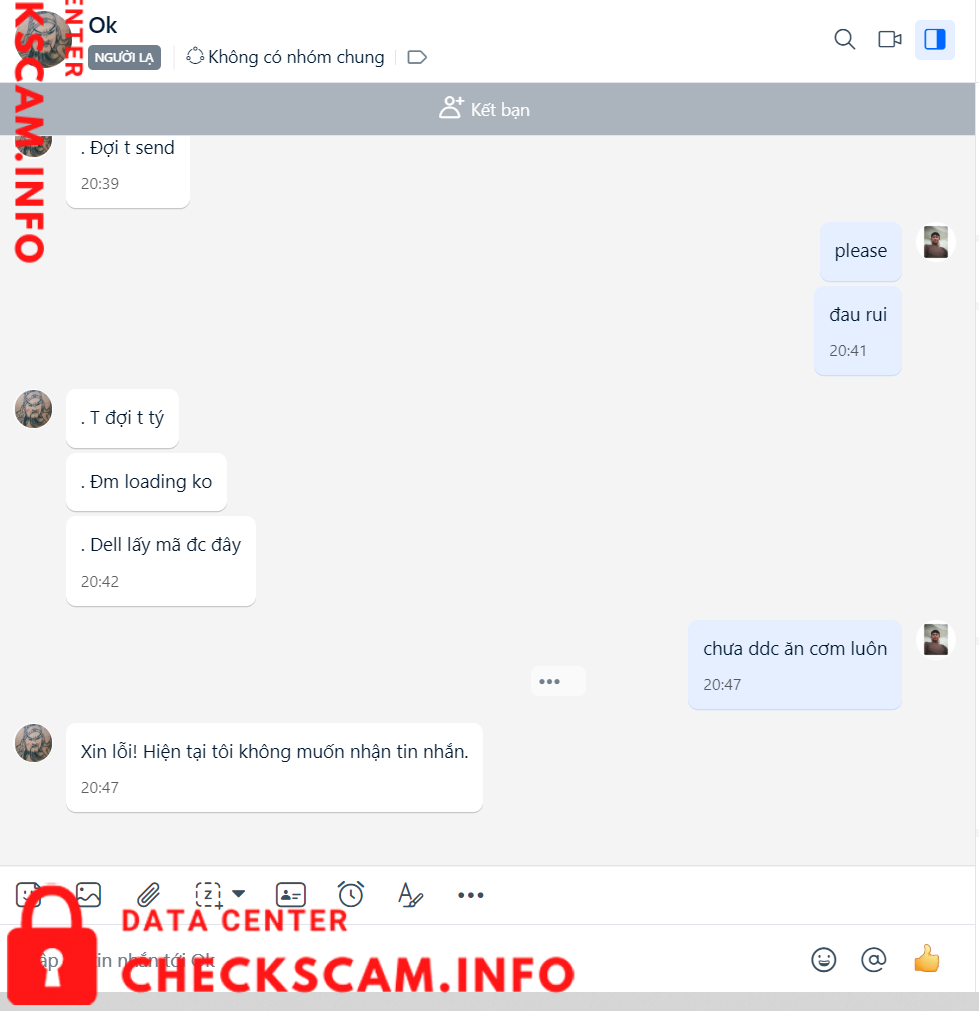 Evidência contra Nguyen Tan Huy
