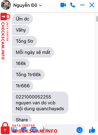 Evidência contra Nguyen Van Do