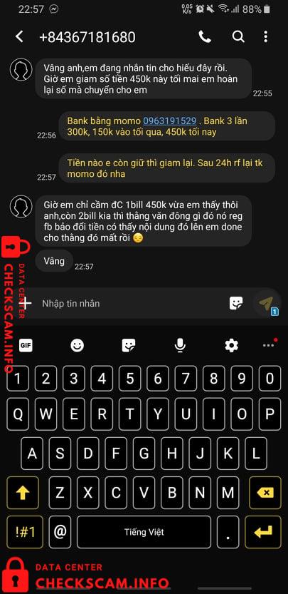 หลักฐานที่เป็นโทษต่อ Nguyễn Văn Đông