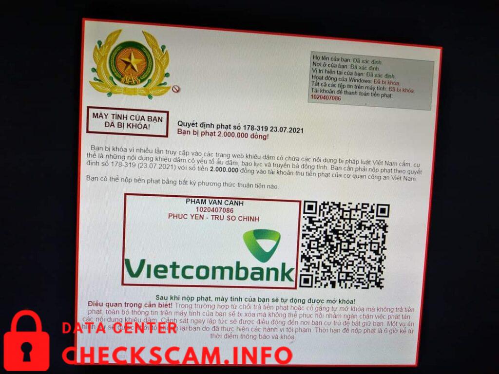 Evidence against Pham Van Canh