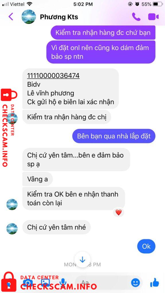 Evidence against Lê Vĩnh Phương
