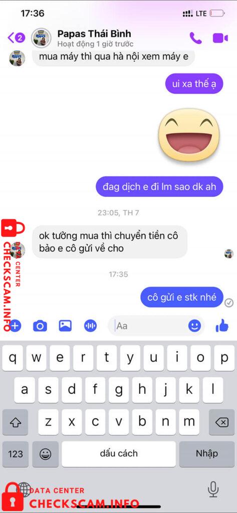 Evidence against Ha Thi Lieu