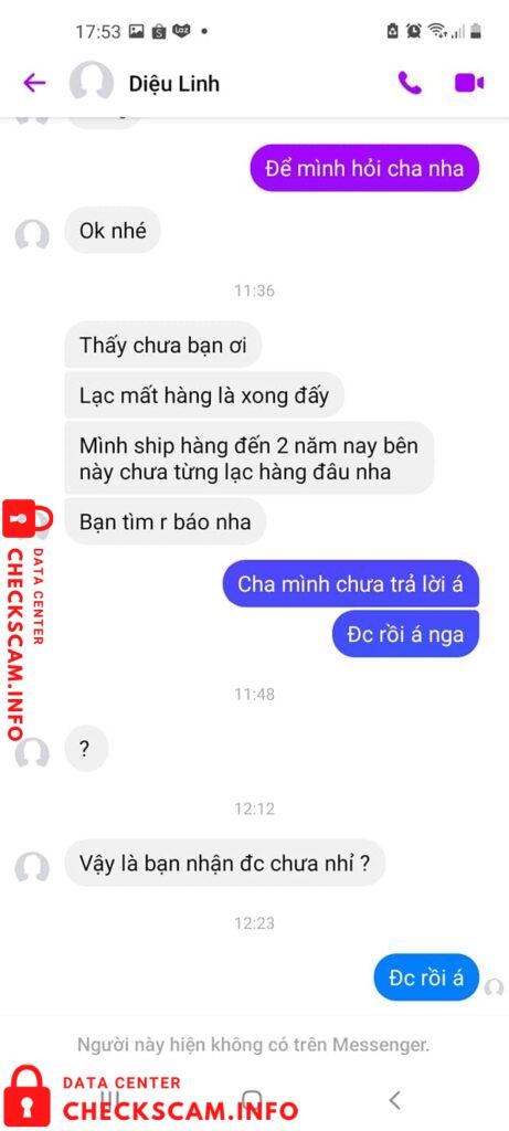 Evidence against Đinh Thị Khánh Huyền