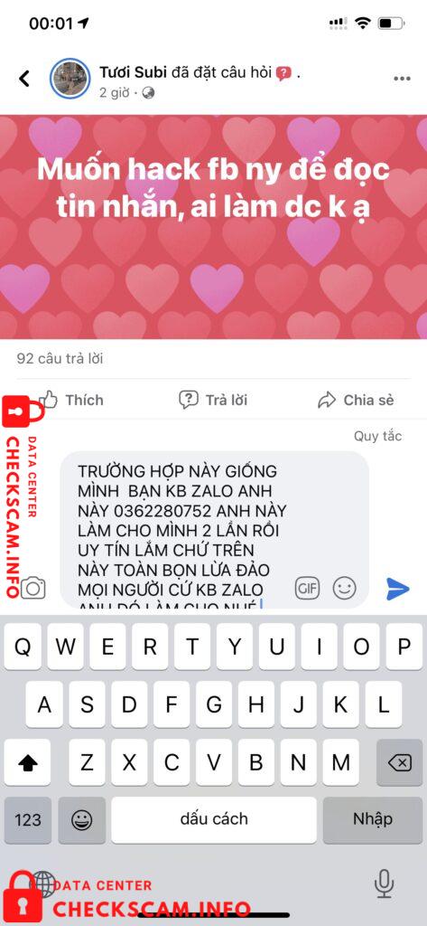 หลักฐานที่เป็นโทษต่อ Mai Thi Hoai Danh