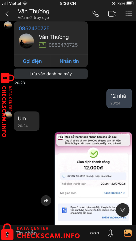 针对的证据 Lò Văn Khương