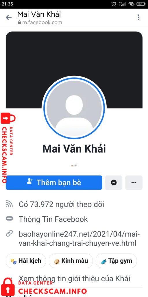 Evidence against Mai Văn Khải
