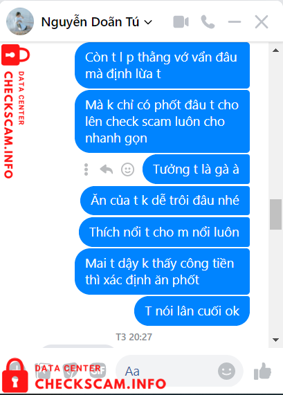 Evidence against Nguyễn Doãn Tú