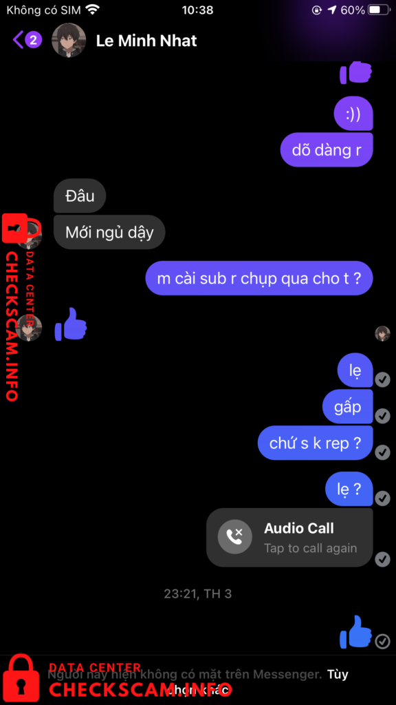 针对的证据 Đinh Gia Bảo