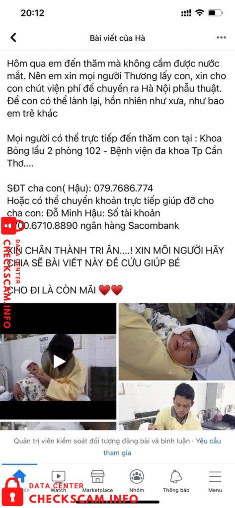 针对的证据 Đỗ Minh Hậu