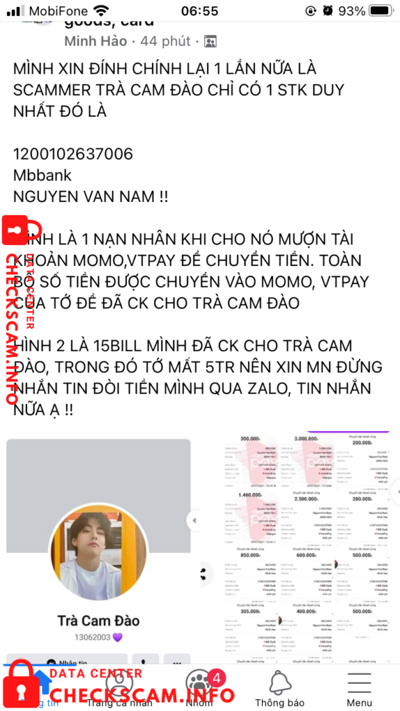 针对的证据 Nguyen Van Nam