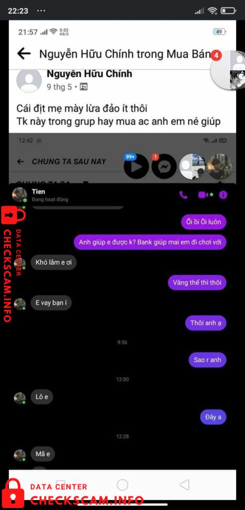 针对的证据 Kiều Bá Tiên