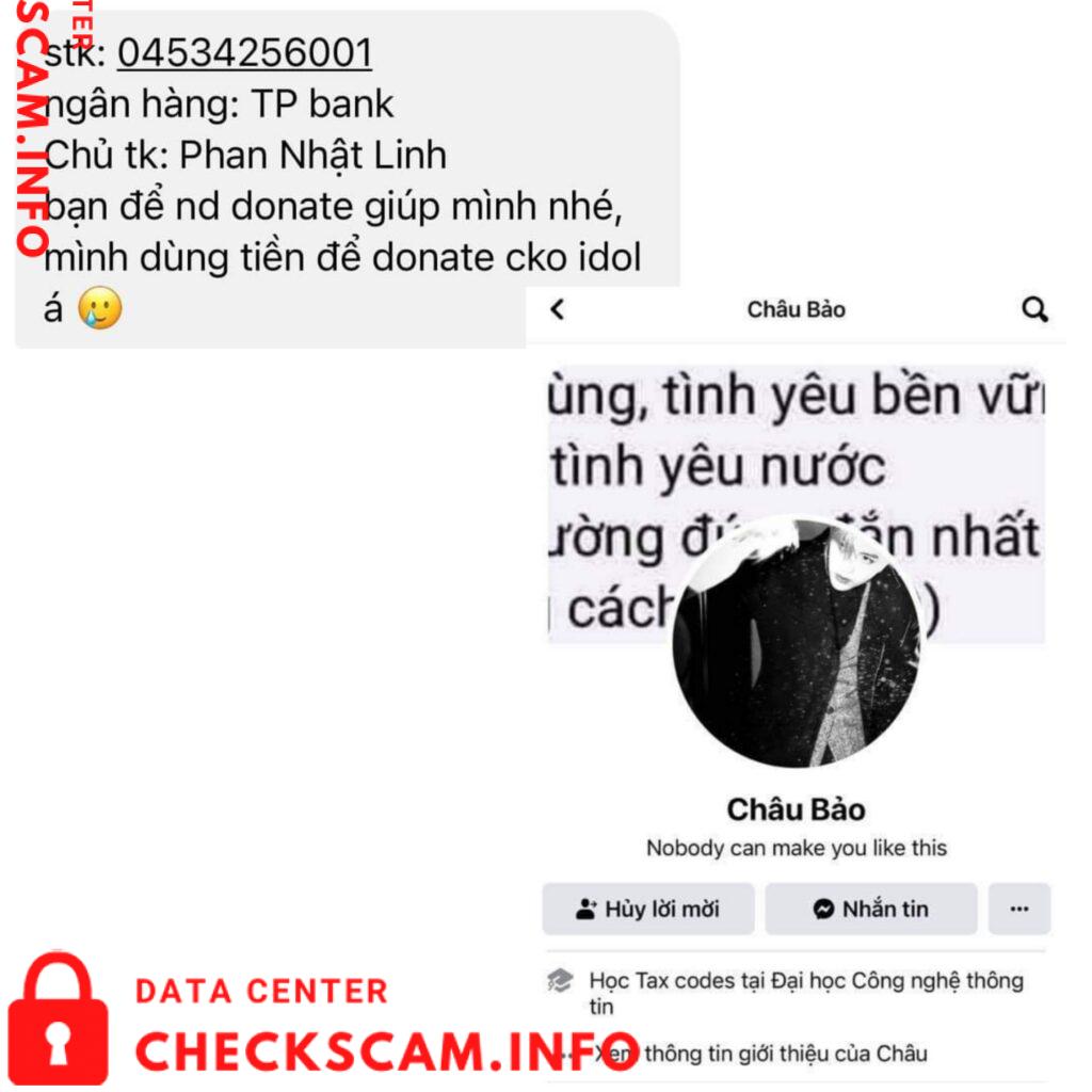 针对的证据 Phan Nhật Linh
