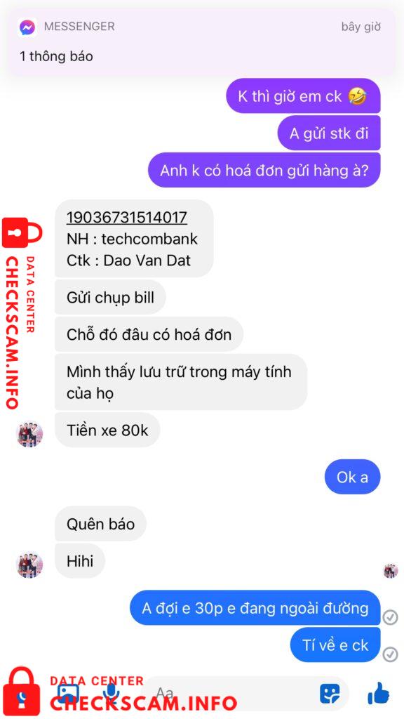 Evidence against Dao Van Dat