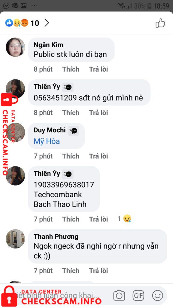 针对的证据 Bach Thao Linh