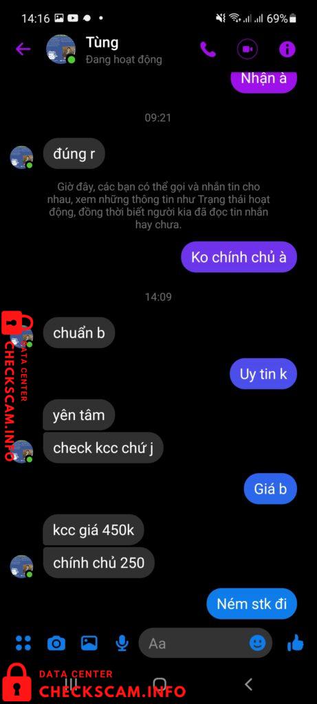 针对的证据 Tran Quang Tung