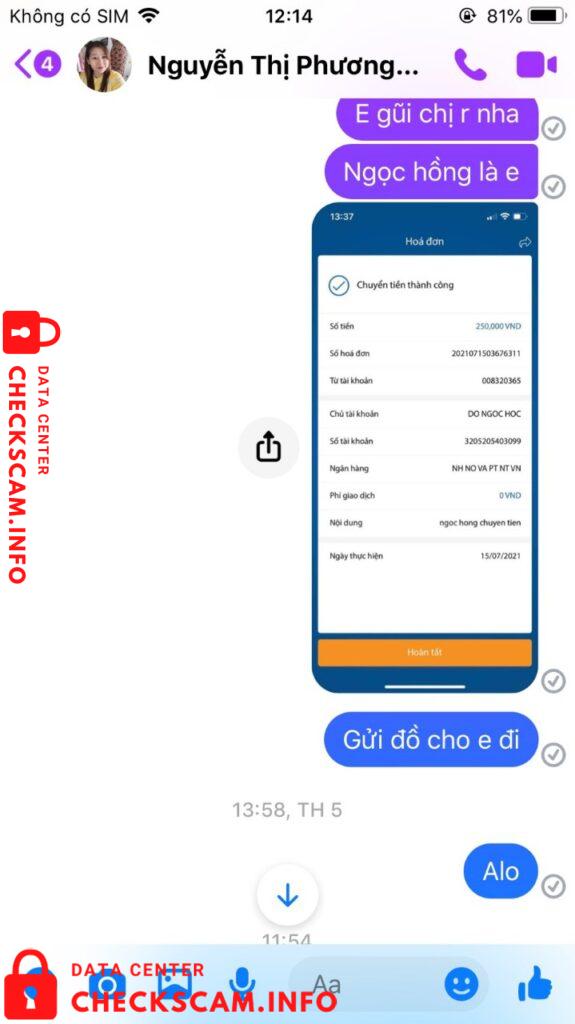 针对的证据 Đỗ Ngọc Học