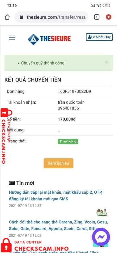 针对的证据 Trần Quốc Toản