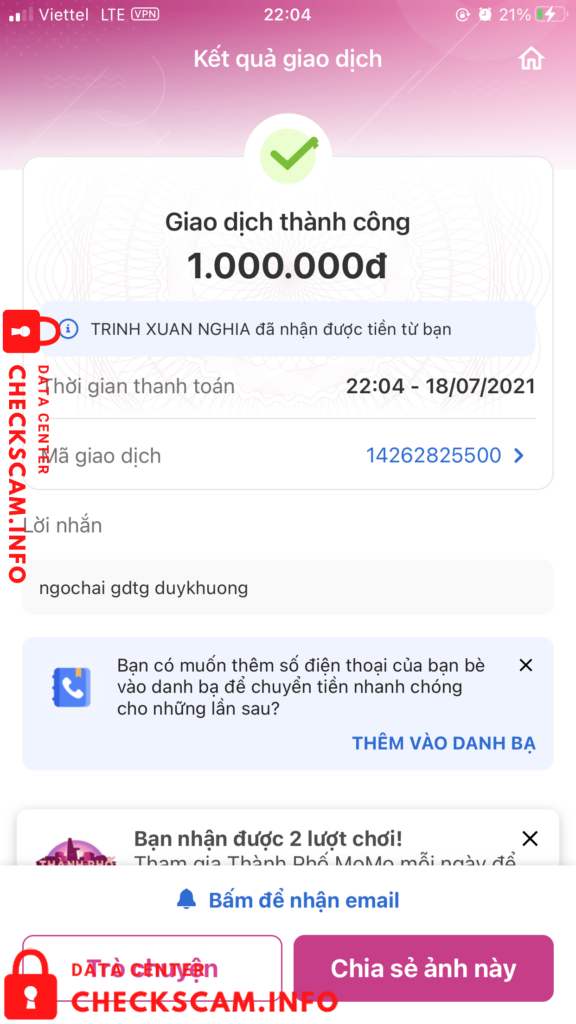 针对的证据 Nguyễn Duy Khương