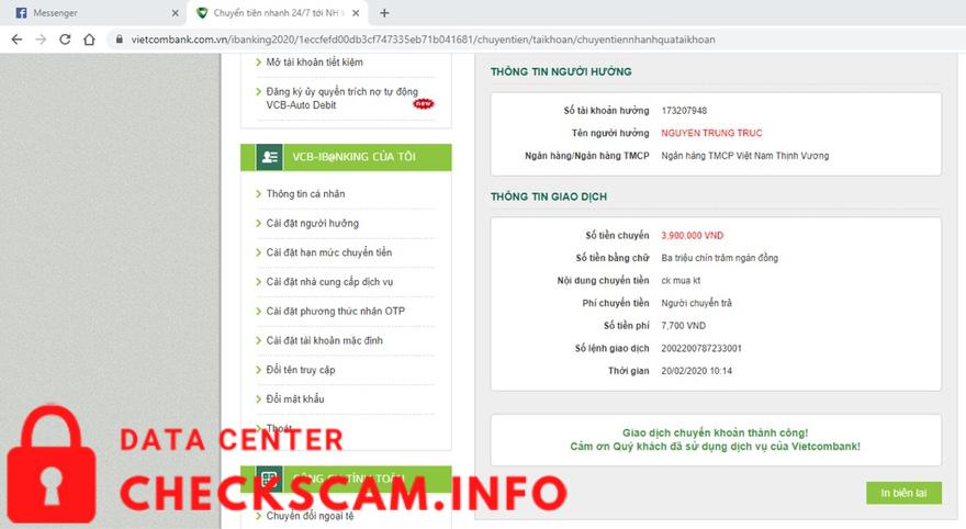 针对的证据 Nguyễn Trung Trực